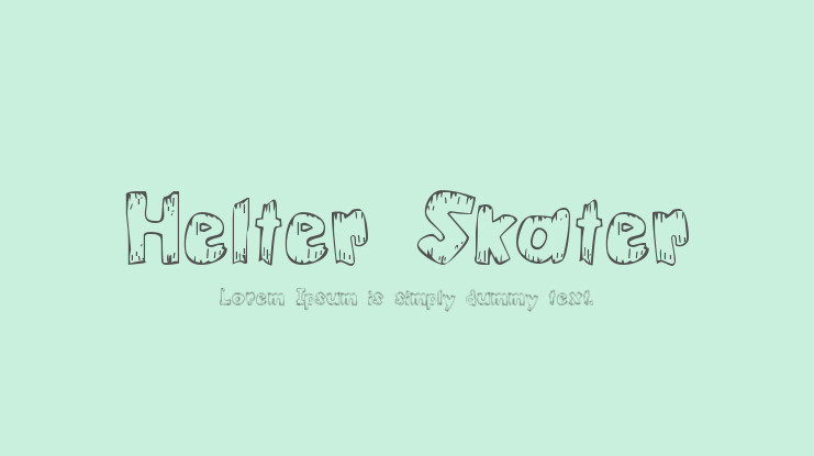 skater fonts